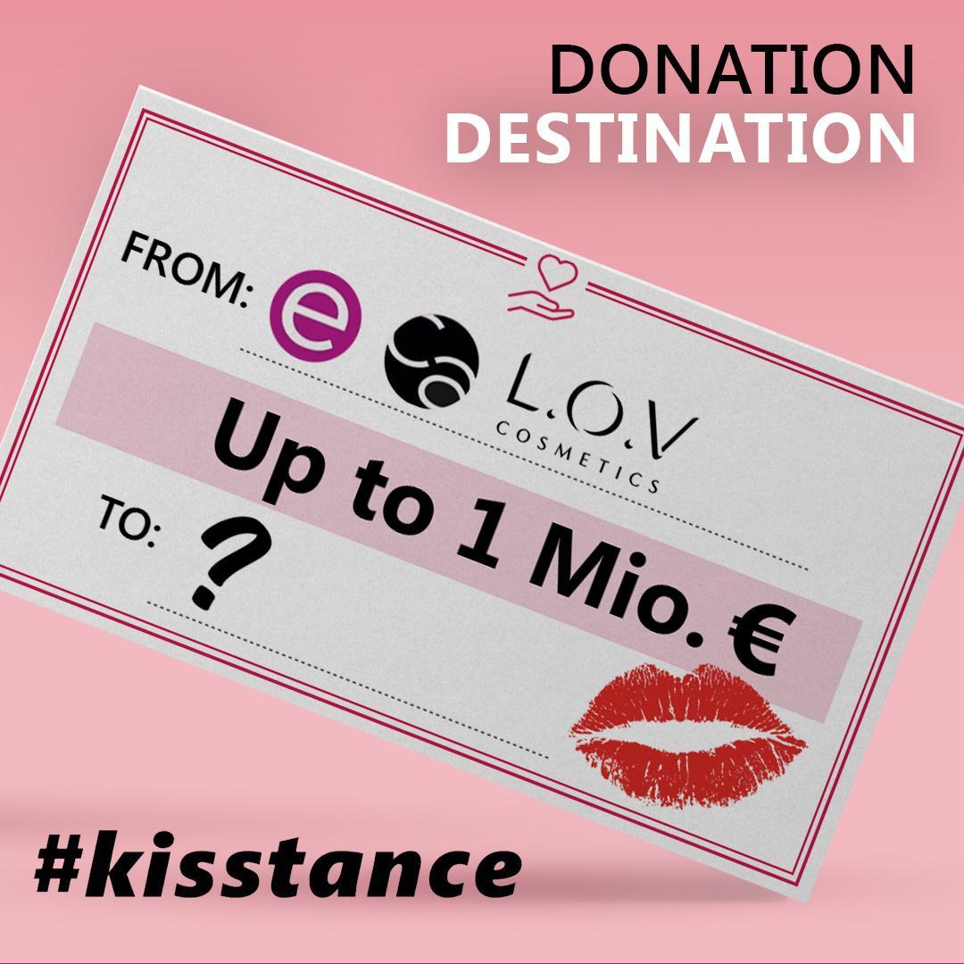 Keep your #Kisstance: brinite o drugima, a essence, Catrice i L.O.V doniraju 500.000 €
