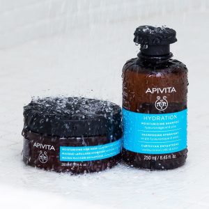 Apivita_maska i šampon za dubinsku hidrataciju kose