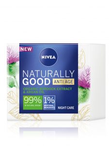 NIVEA Naturally Good Anti-age noćna krema