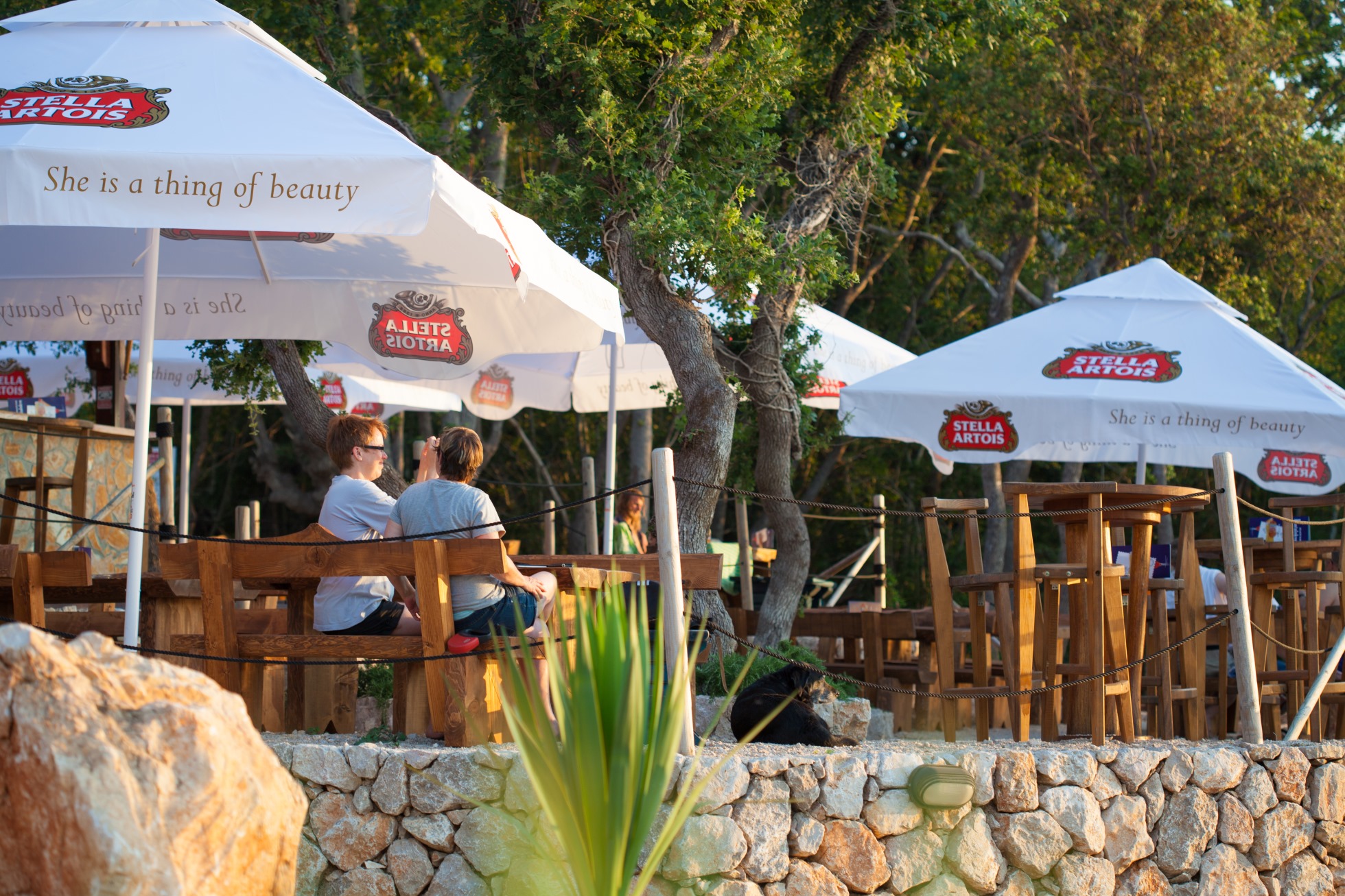 Beach bar Puntalokve je mjesto gdje se možete najbolje opustiti u prirodnom okruženju