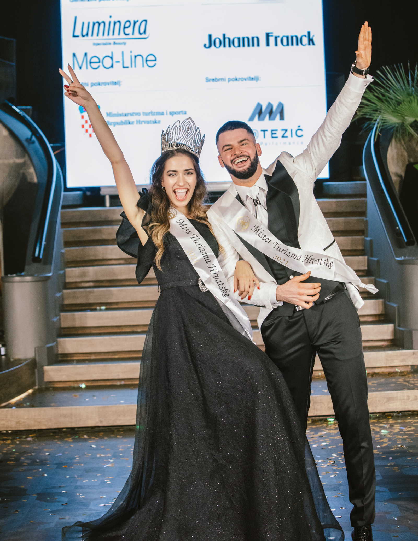 Zrinka Ćorić je Miss Turizma Hrvatske 2021 a mister je Dominik Tvorek