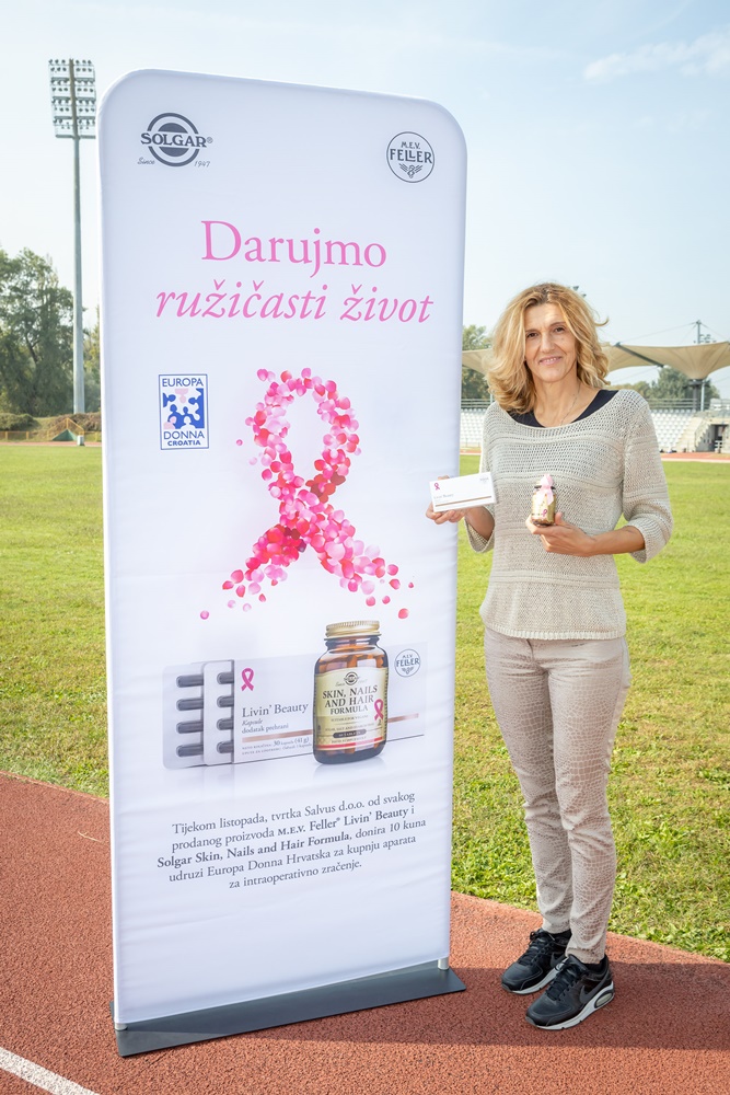 Dan ružičaste vrpce, u organizaciji Europa Donna Hrvatska, ove godine kao zaštitno lice podržala i Nika Turković