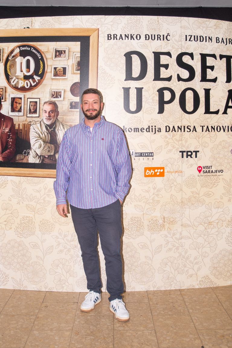 Hrvatska premijera komedije Danisa Tanovića “Deset u pola”: puno kino i ovacije publike