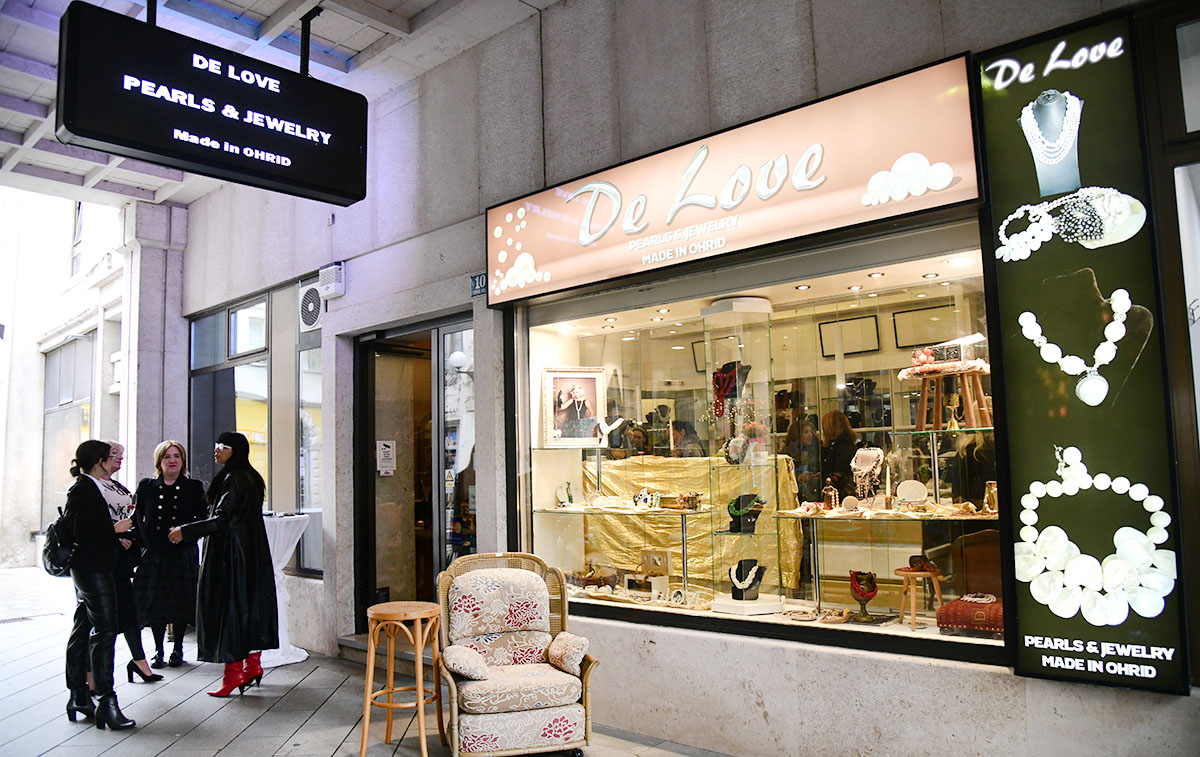 Otvorio se De Love pearls&jewelry; iz Makedonije s ljubavlju