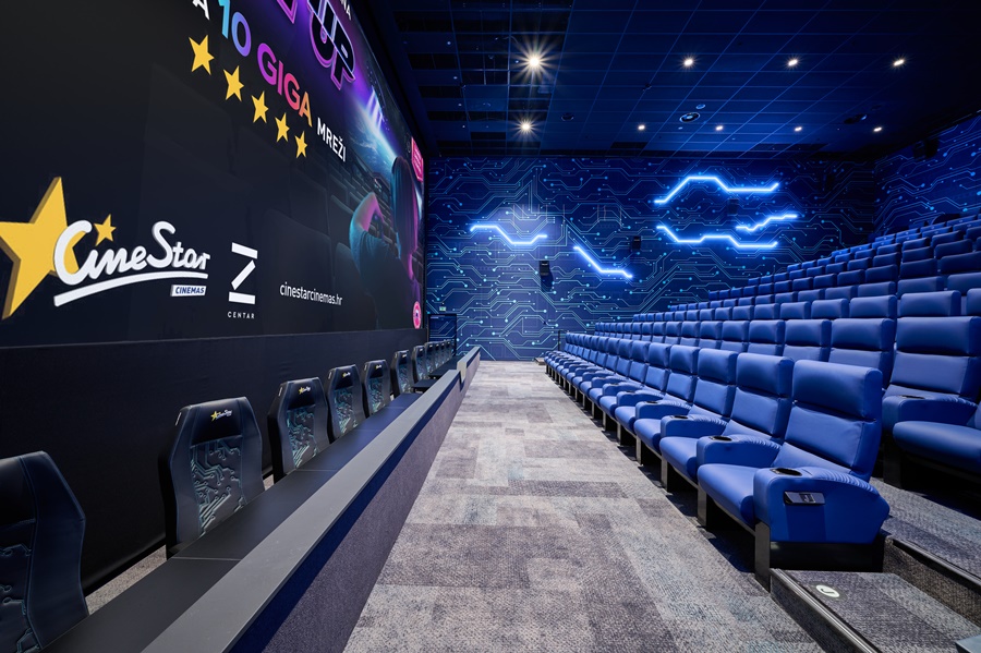 Pogledajte kako izgleda novi CineStar u Z Centru: posjetitelje čeka spoj najmodernije tehnologije i vrhunske estetike