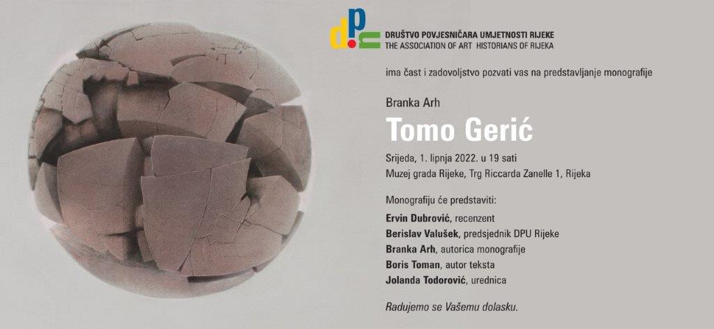 Predstavljanje monografije “Tomo Gerić” u Muzeju grada Rijeke