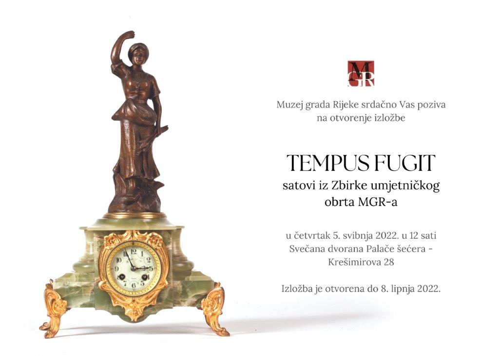 Tempus fugit – satovi iz Zbirke umjetničkog obrta Muzeja grada Rijeke