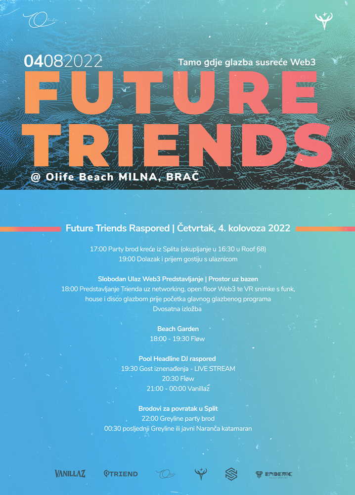 Future Triends: beach party budućnosti na Braču uz najbolji hrvatski DJ dvojac Vanillaz