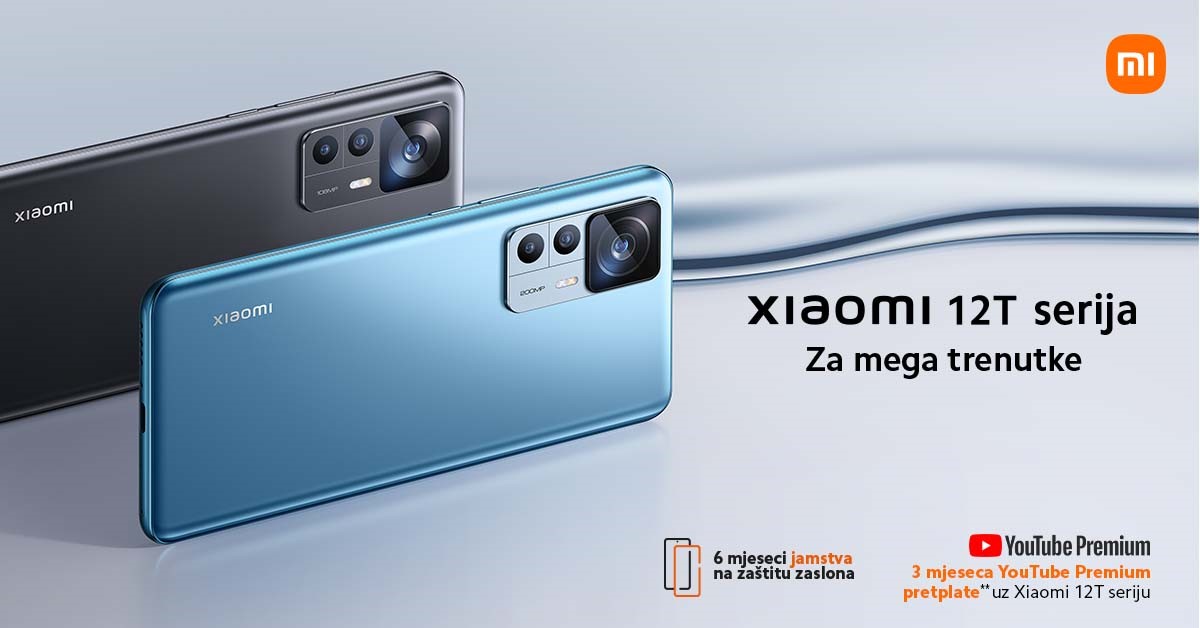 Neka vam jesen uvijek bude mega uz novu Xiaomi 12T seriju pametnih telefona!