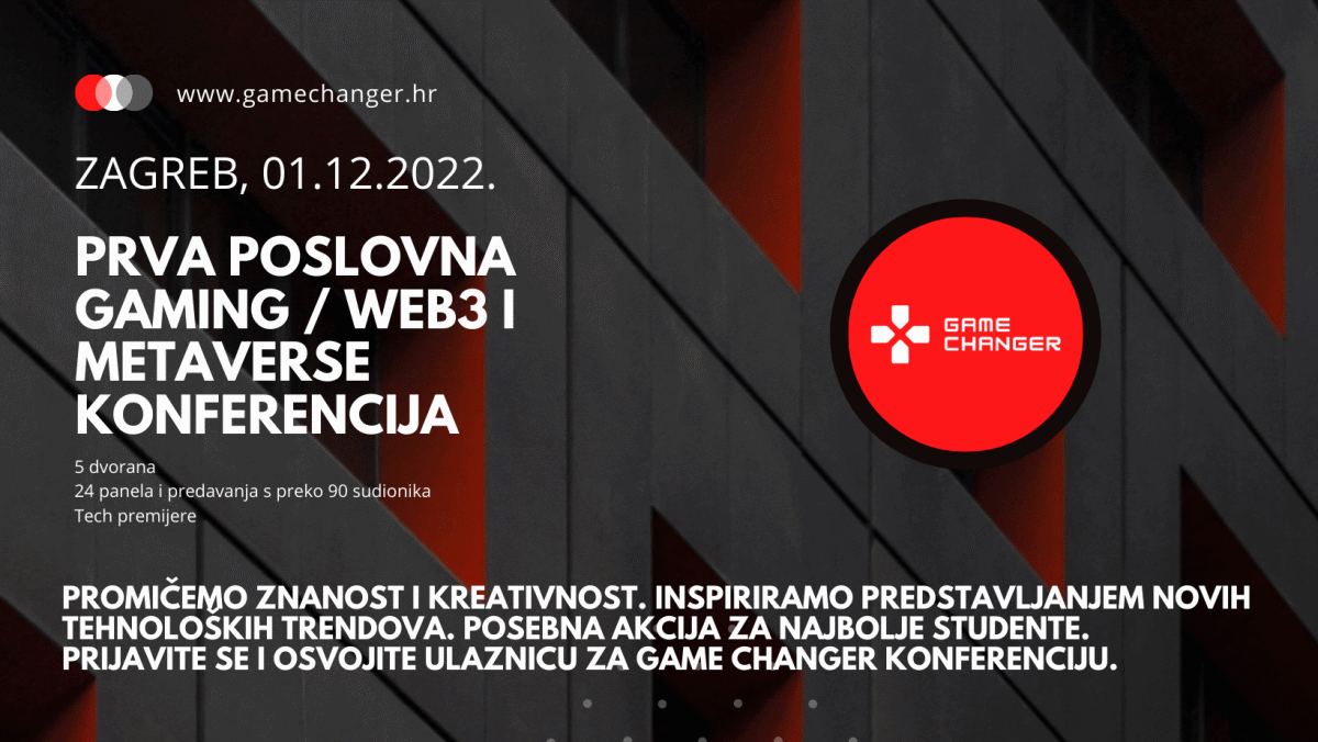 Prva regionalna Gaming/Web3&Metaverse konferencija u Hrvatskoj