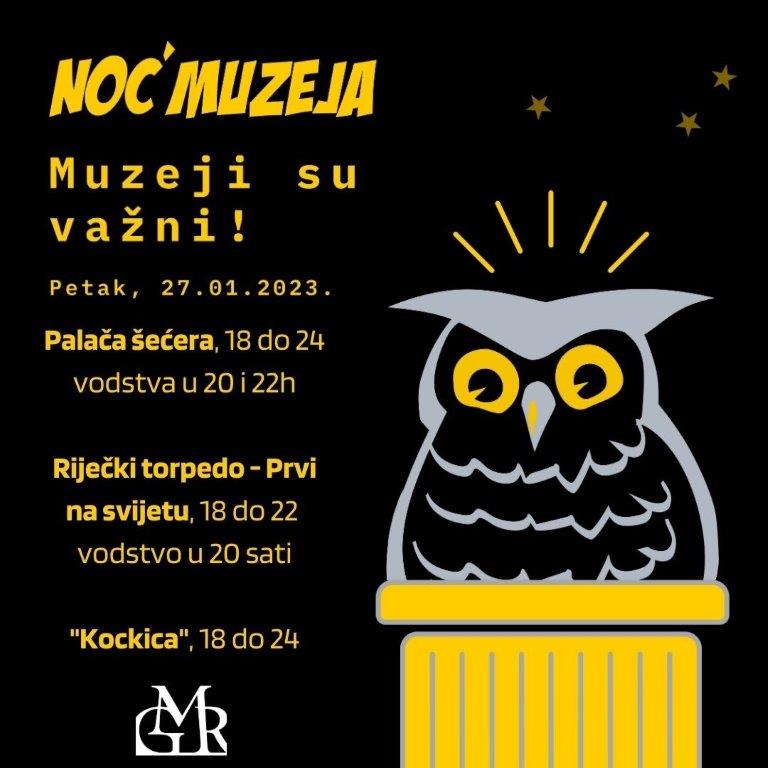 Noć muzeja u Muzeju grada Rijeke 2023.
