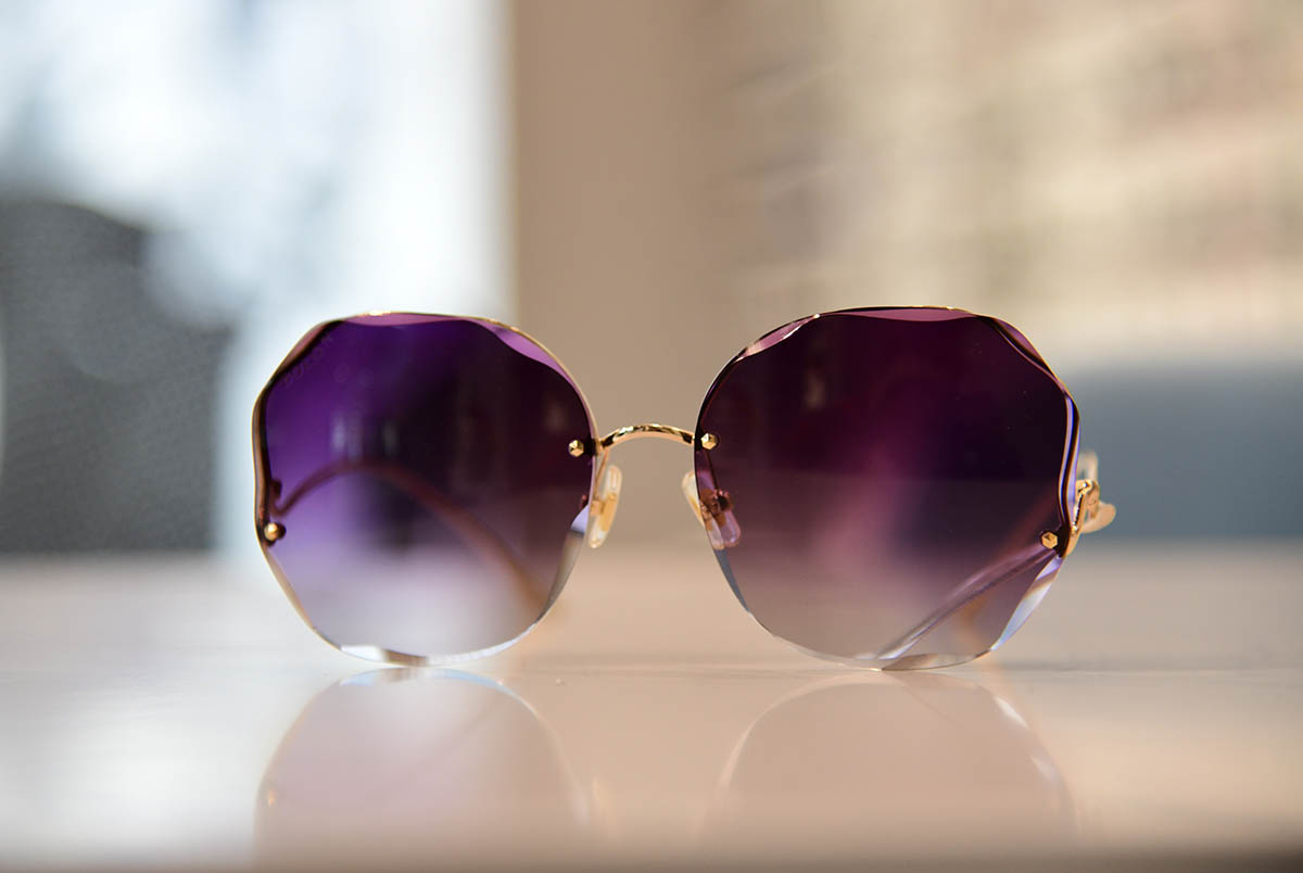 Ulov tjedna by ZTC: ljubičaste sunčane naočale kao zimski statement!