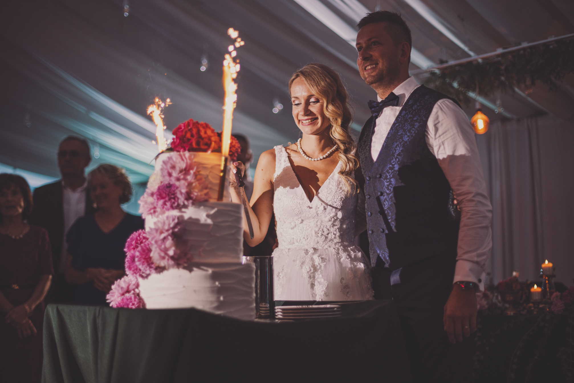 Extravagant wedding: Andrea Pančur i Alen Vrhovec