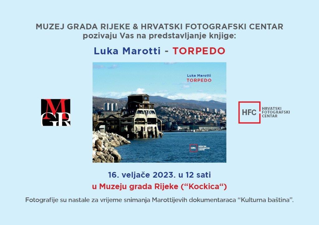 Predstavljanje knjige Luke Marottija "Torpedo" u Muzeju grada Rijeke