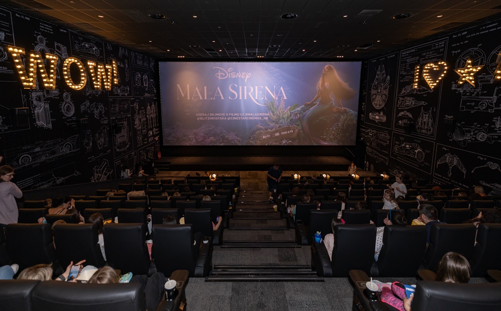 Disneyjeva „Mala sirena“ stigla je u CineStar kina i obilježila obiteljsko vikend druženje