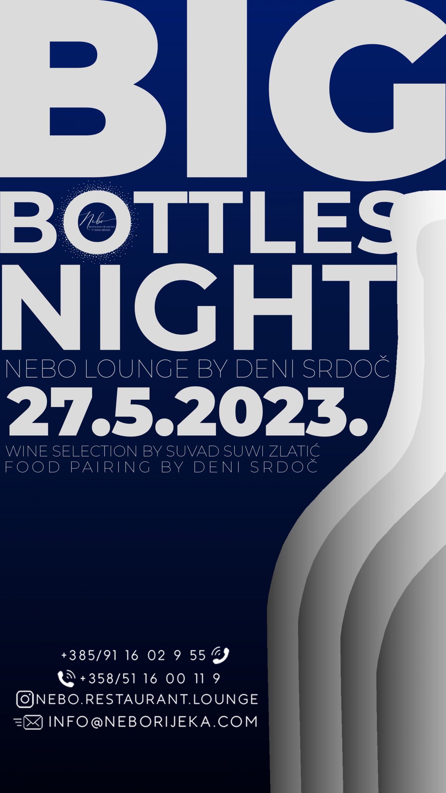 Nebo predstavlja: „Big Bottles Night“ by Suwi Zlatić
