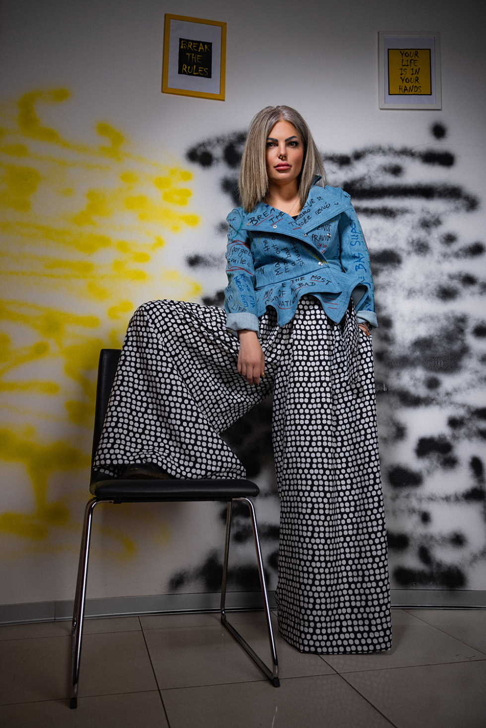 Modna dizajnerica Andrea Anić Dokmanović ponovno razbija granice s novom kampanjom "Break the rules"!