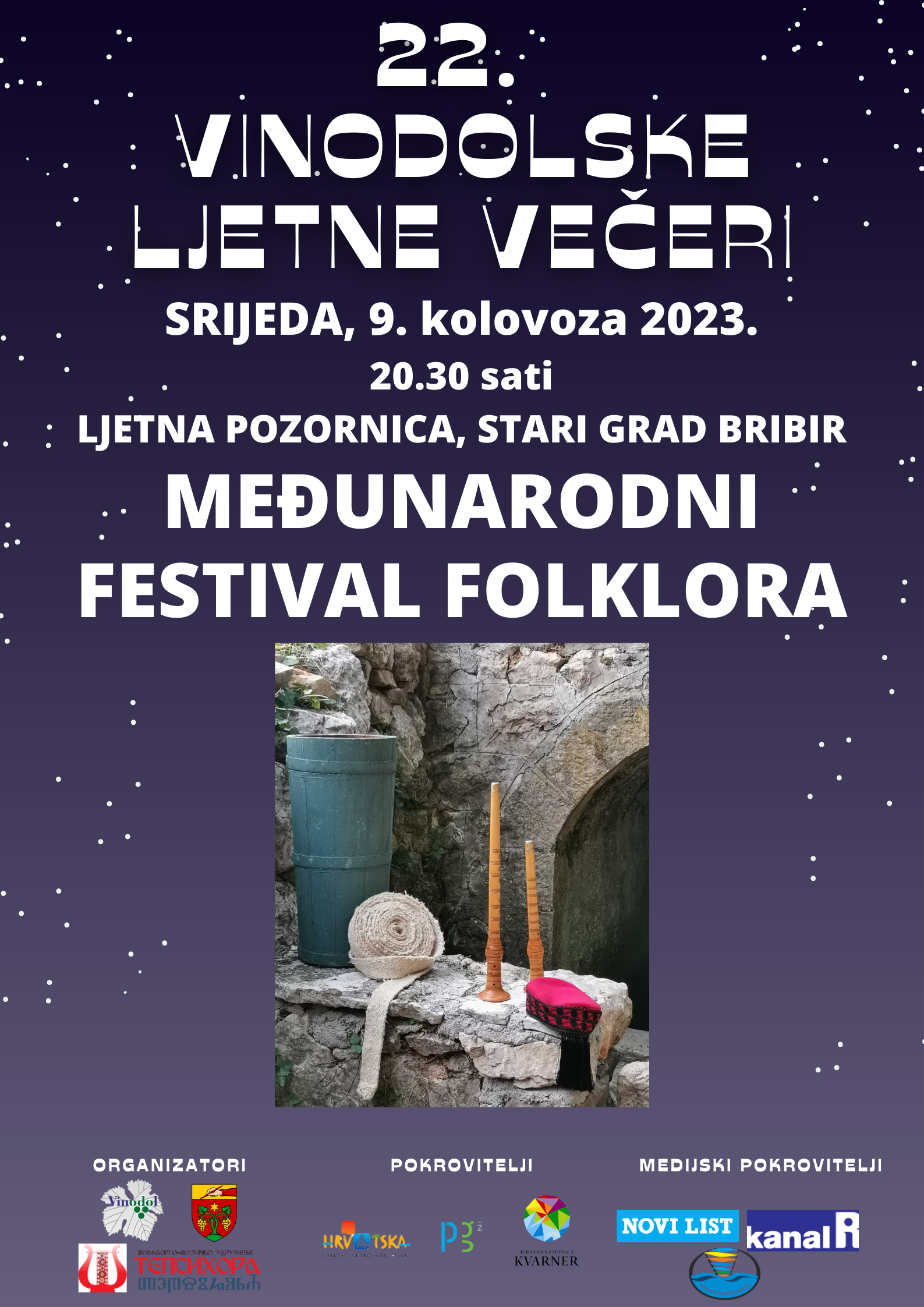 22. VINODOLSKE LJETNE VEČERI Međunarodni festival folklora