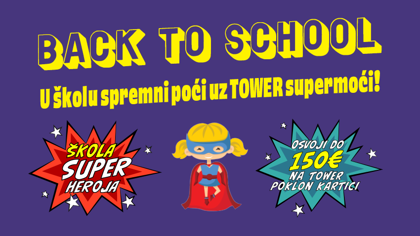 Najzabavnija škola nalazi se u Tower Centru Rijeka!