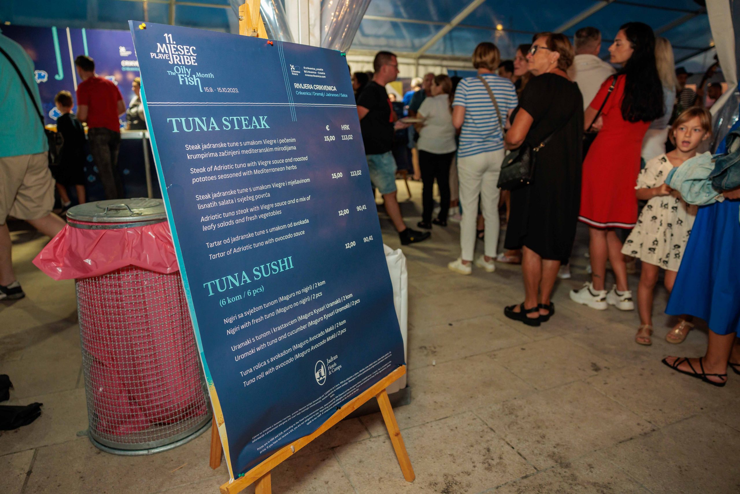 Otvorenje 11. „Mjeseca plave ribe" oduševilo Crikveničane i rujanske posjetitelje Rivijere Crikvenica