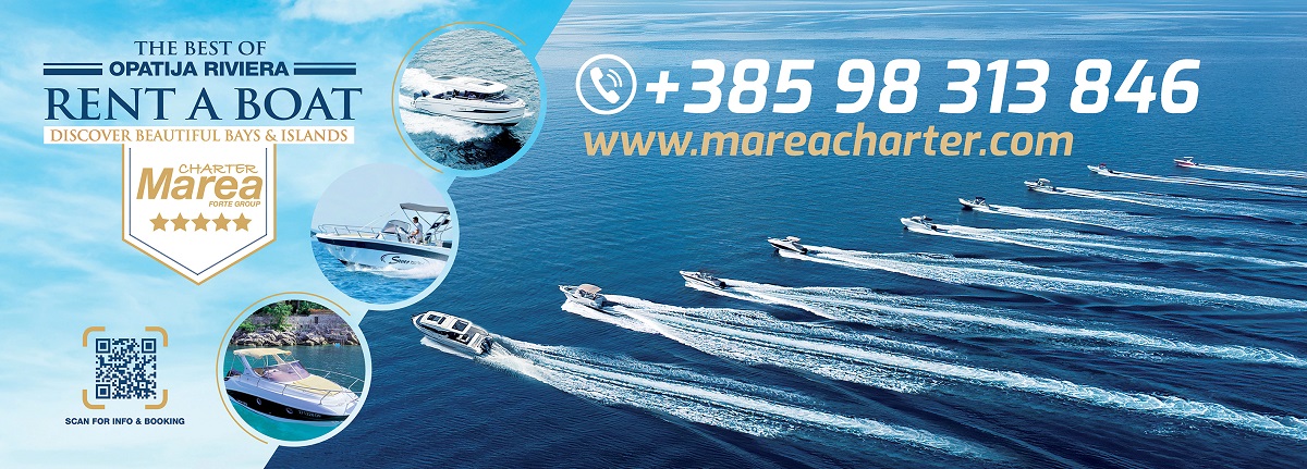 Marea Charter - najluksuznija plovila za Vašu sigurnu i uzbudljivu plovidbu