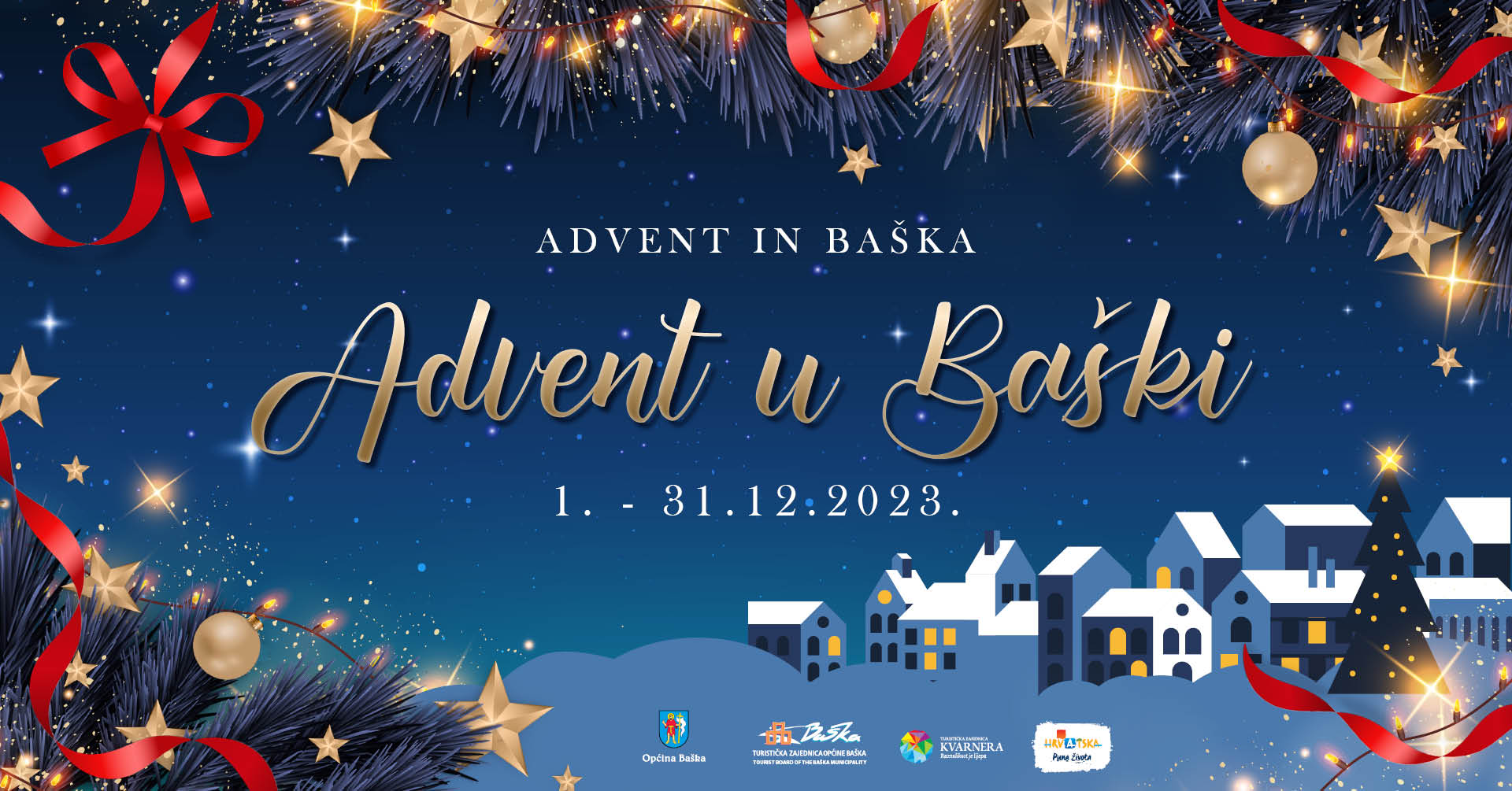 Advent u Baški! 1.12. - 31.12.2023.
