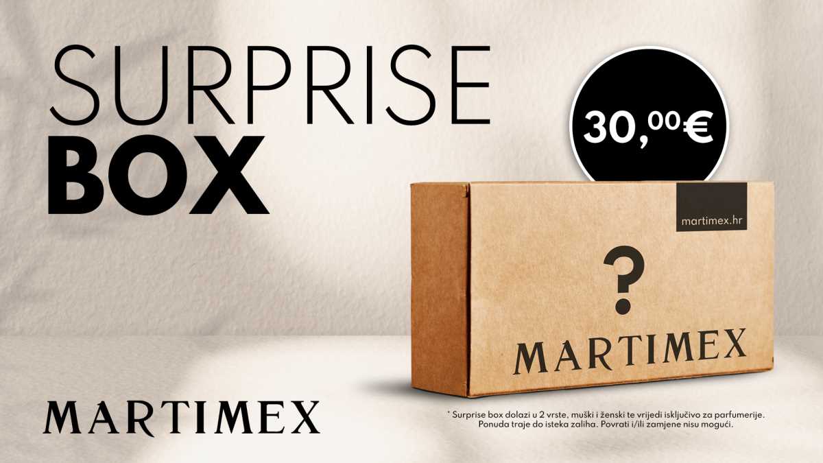 Dugoočekivani Surprise Box ponovno je stigao u Martimex parfumerije!