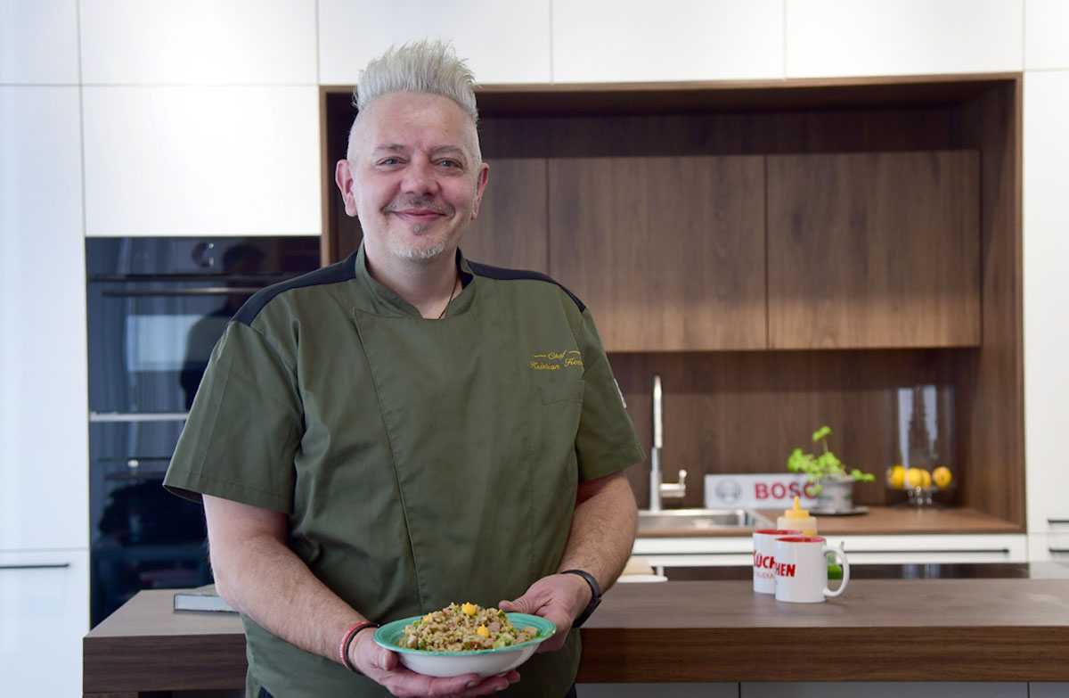 Extravagant chef: Heljdoto Kristiana Kozmića