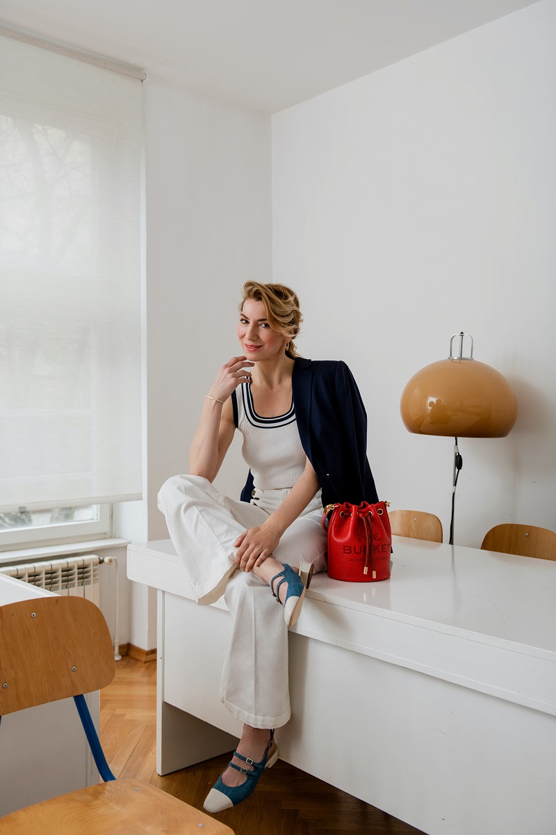 Daria Lorenci Flatz u ulozi modne urednice u Karla editu