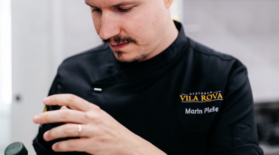 Like dana: Marin Pleše, chef restorana Vila Rova, proglašen je mladim kulinarskim talentom 2024.godine