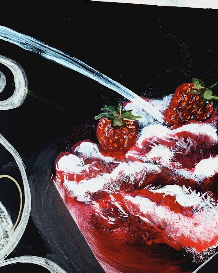 Kreativa Matea Venturini: "Ako vidite lijepo oslikanu ploču dok kušate kolač ili pijete najbolji koktel, to sam ja - Tejski Art!"