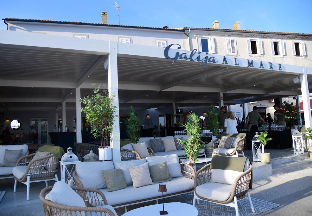 Krčka riva bogatija je za još jednu gastronomsku oazu - Restoran Galija al mare otvorio je svoja vrata