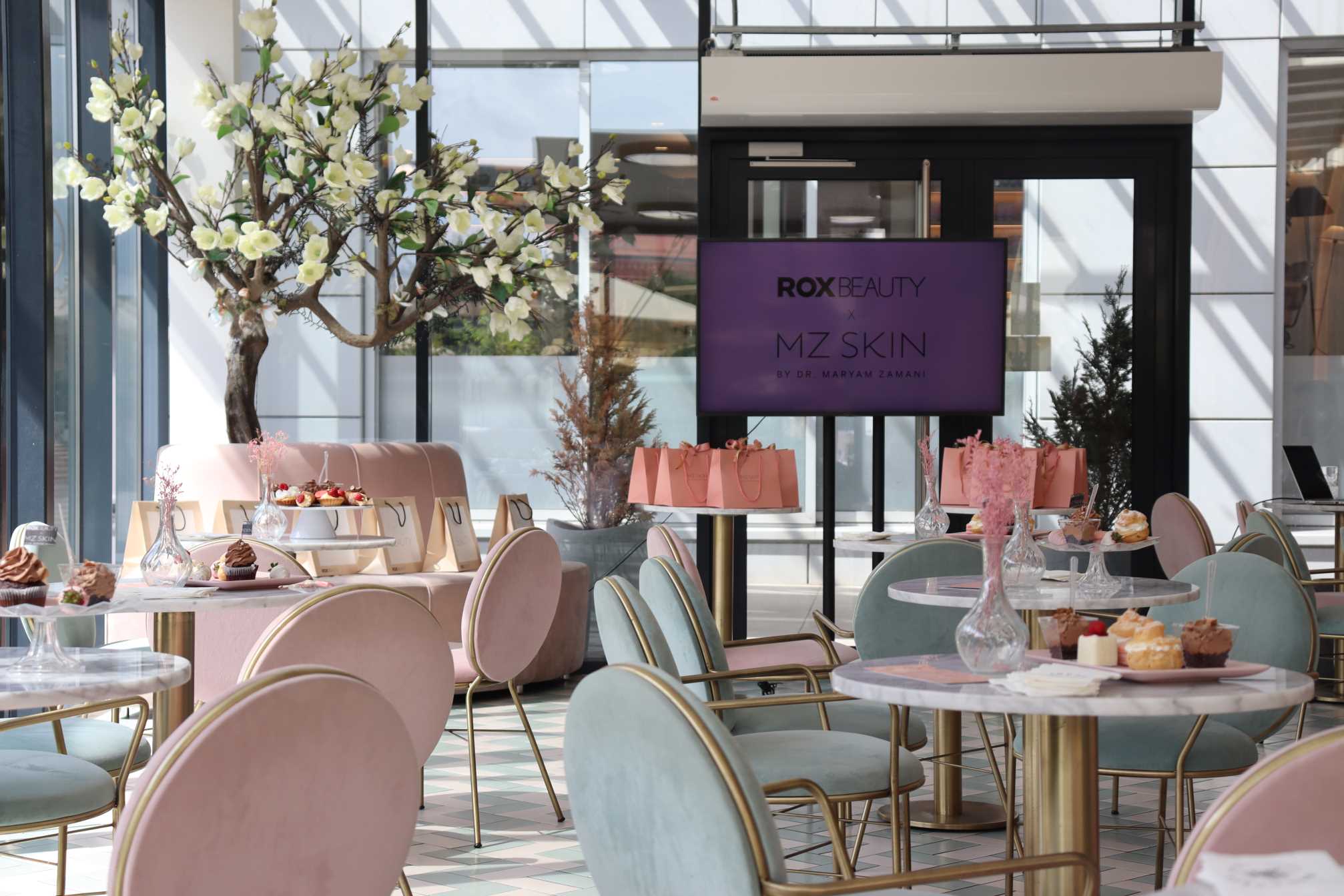 ROX Beauty na popodnevnom čaju predstavio luksuzni brand MZ Skin