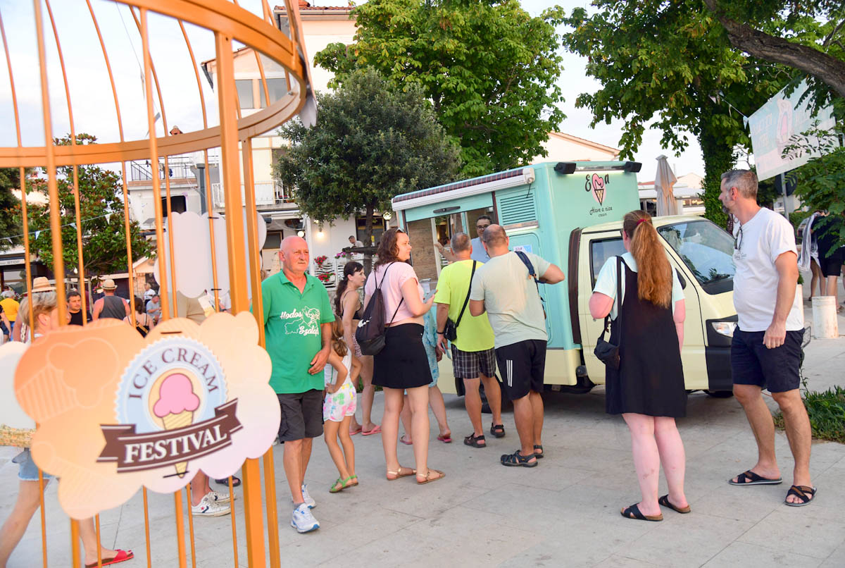 Festival sladoleda u Njivicama - uživanje u omiljenoj ljetnoj ledenoj deliciji