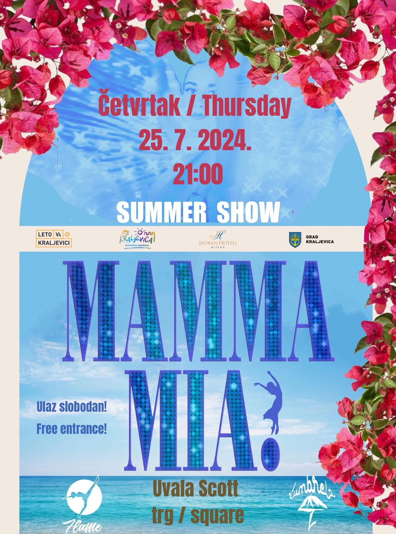 Like dana: MAMMA MIA SUMMER SHOW stiže u Uvalu Scott!