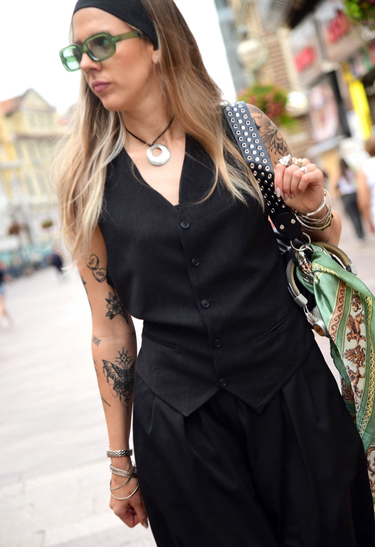 Extravagant streetstyle: riječka thrifterica izgleda top u second hand stylingu!