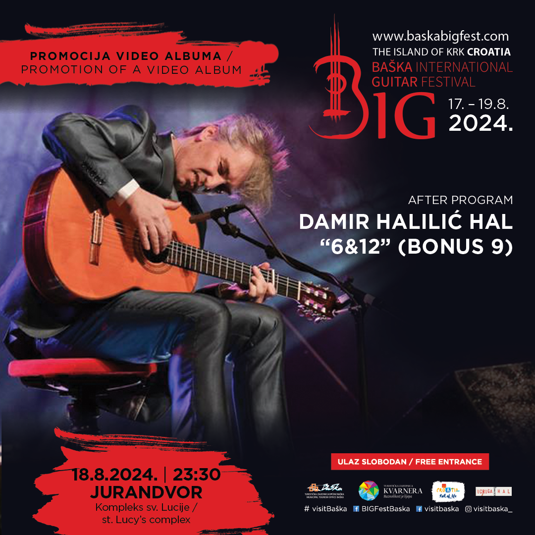 BIG Festival 2024: Glazbena čarolija u Baški 17.8. - 19.8.2024.