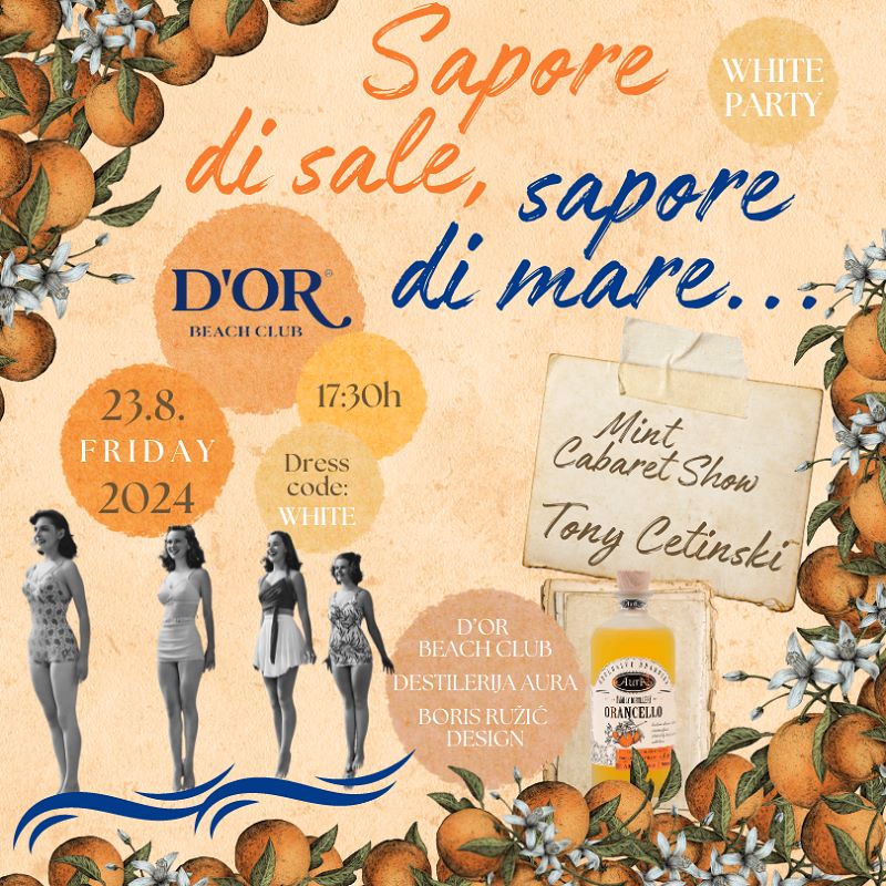 Sapore di sale, sapore di mare 2024 – najbolji white party ovoga ljeta