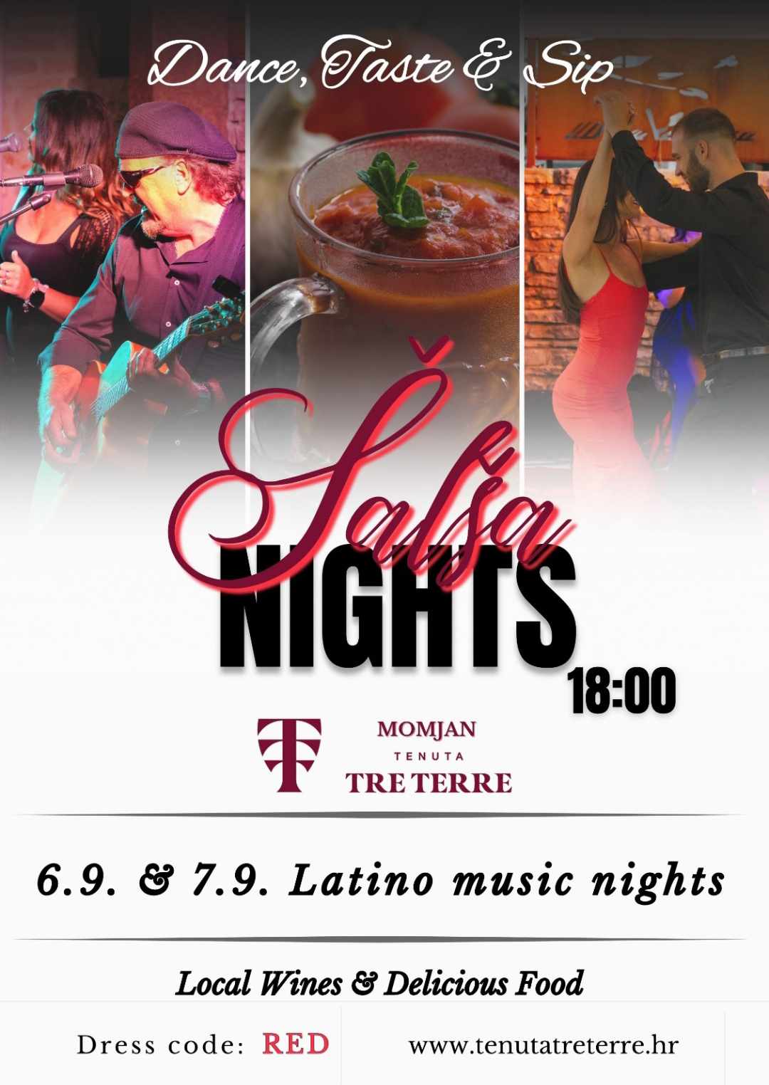 Šalša nights na imanju Tenuta Tre Terre