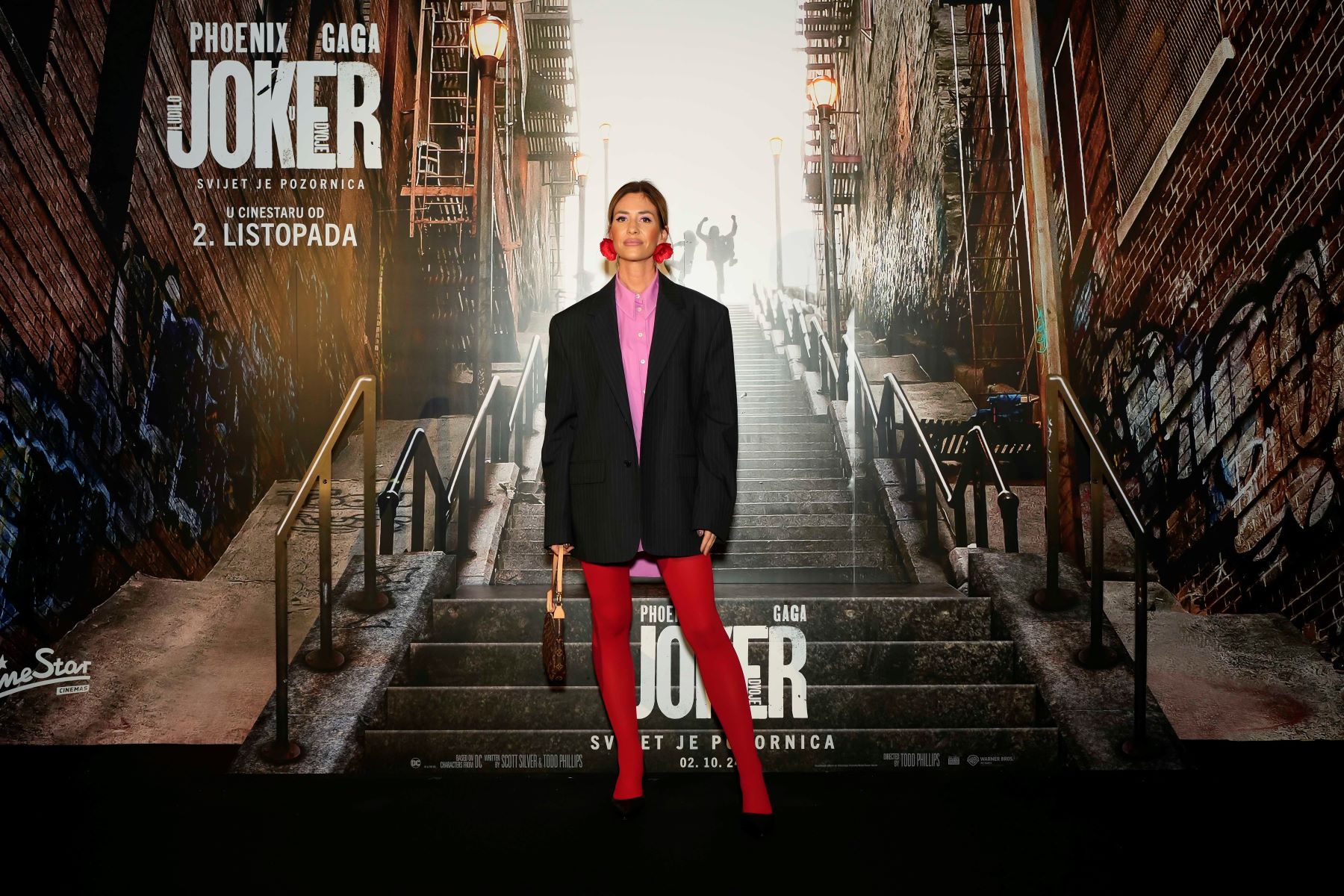 GLAMUROZNO LUDILO NAPUNILO JE SINOĆ IMAX KINO U ZAGREBU NA PREMIJERI FILMA „JOKER: LUDILO U DVOJE“